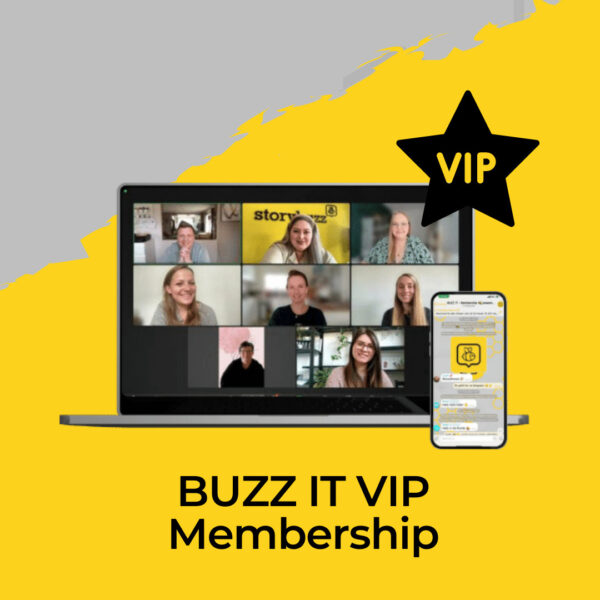 BUZZ it VIP Membership von Storybuzz