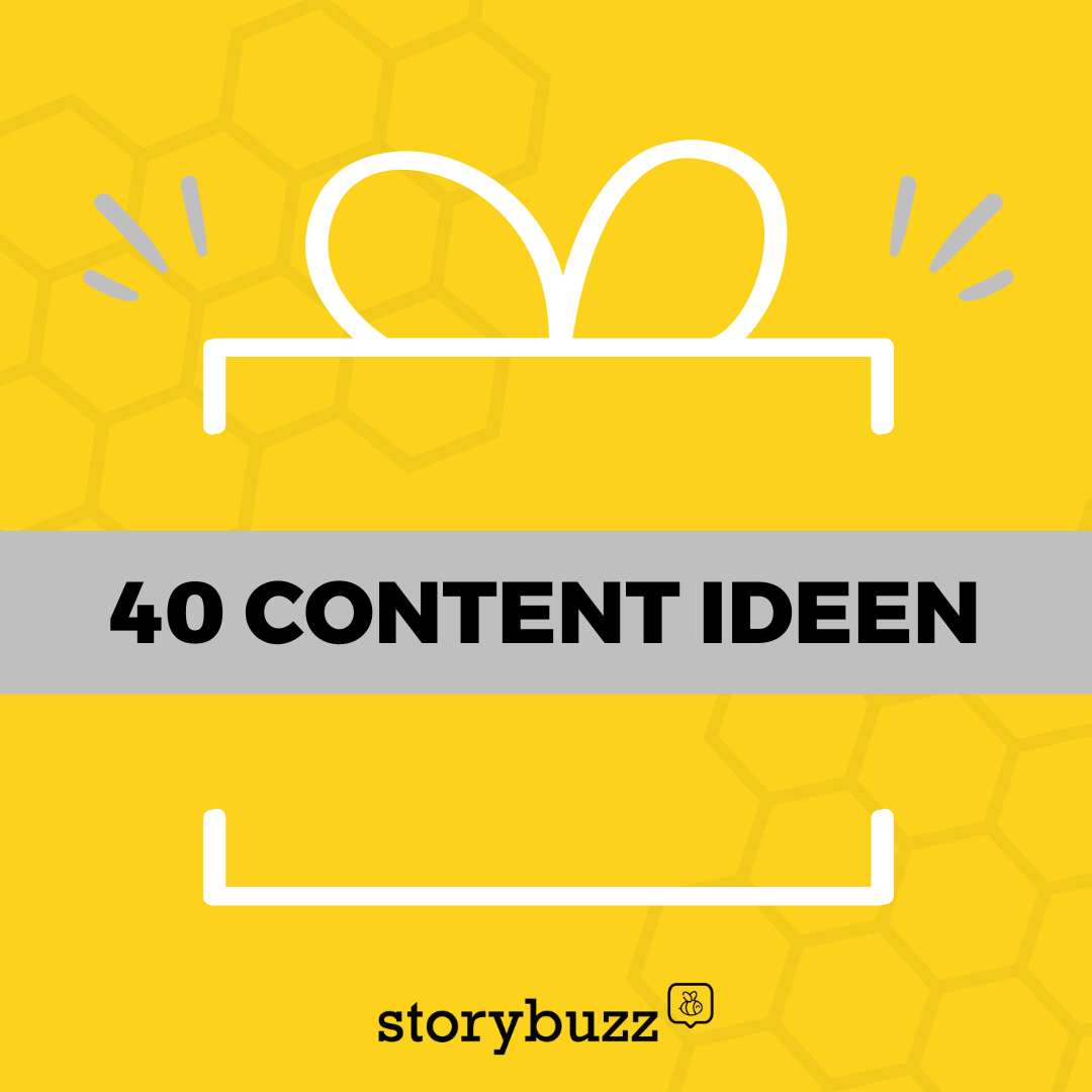 40 Content Ideen, die Sie für Ihr Social Media nutzen können.